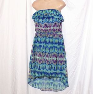 Maurice's High Low Strapless Dress Size L